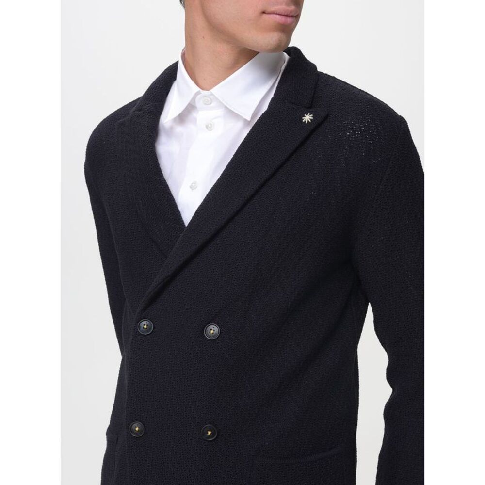 Manuel Ritz Jacket Men Navy - Picture 4 of 4